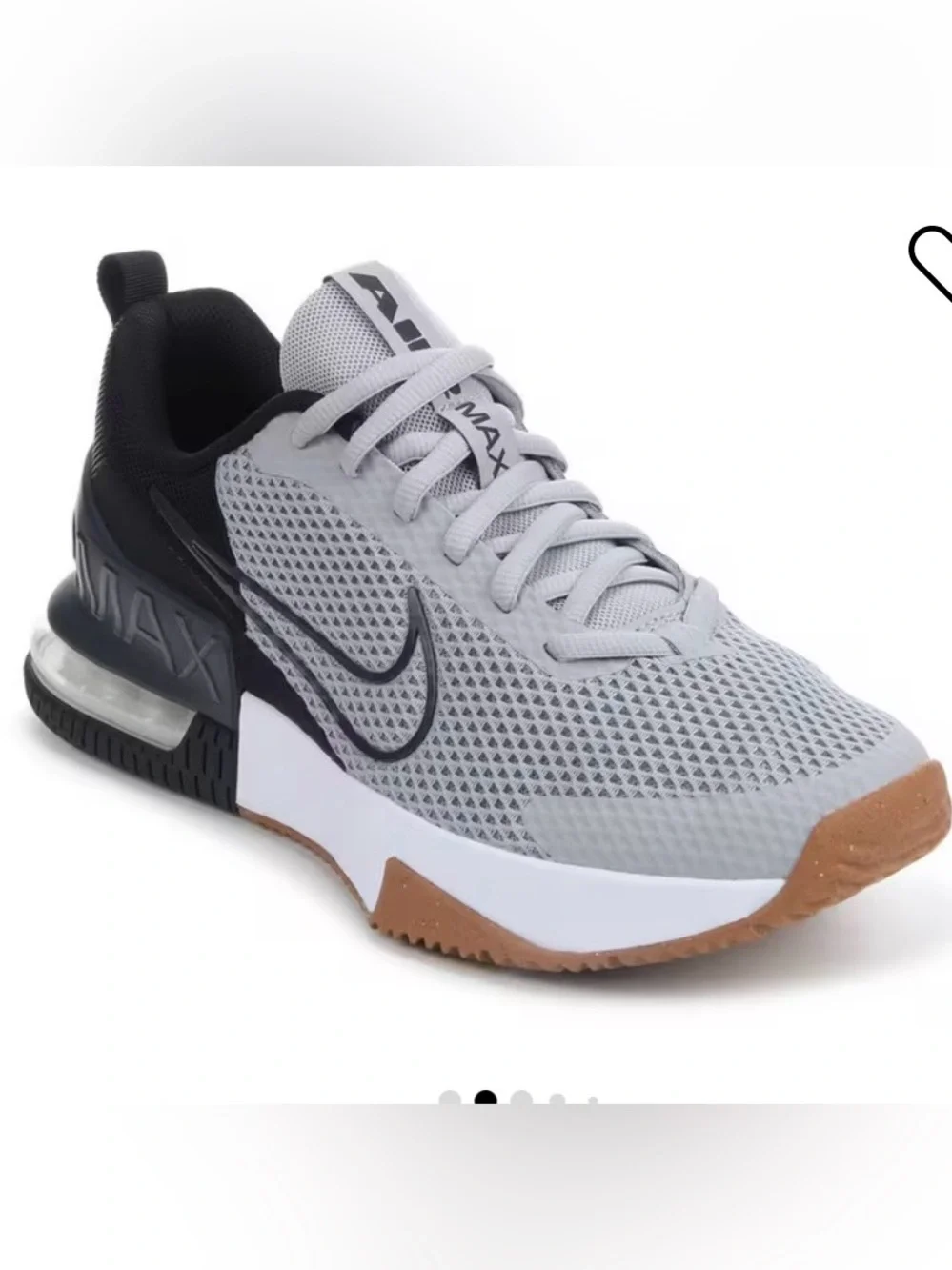 Nike Air Max Alpha Trainer 6 in Grey, Black and Gum